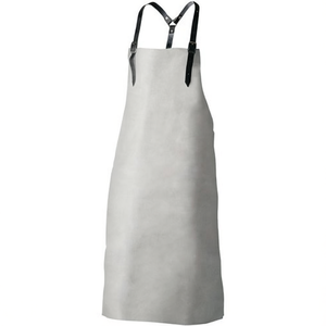 Tablier de travail FELDTMANN en cuir croûte gris Knut (taille unique) Taille 100 x 80 cm - Product Image 3