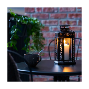 Linterna de madera al mejor precio, candelabros de madera, farolillos y lámpara, contenedor de velas para regalar bodas en 2025 - Product Image 2