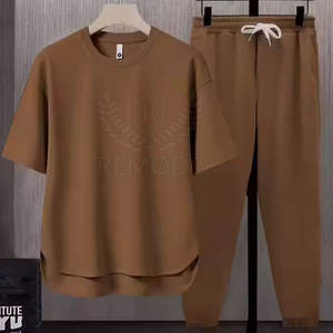 Chándal de verano ligero para hombre personalizado su propio diseño chándal de verano para hombre para venta en línea - Product Image 3