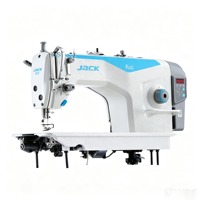 Machine à coudre industrielle à point droit à aiguille simple à entraînement direct JACK A2B d'occasion