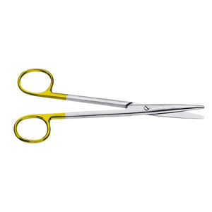 กรรไกรผ่าตัดสเตนเลสเกรดอุตสาหกรรมเยอรมันคุณภาพระดับพรีเมี่ยมสำหรับจมูกปลายทู่ขอบเรียบ - Product Image 3