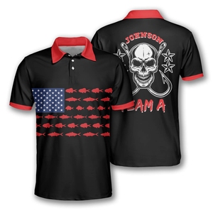 Personalizar su diseño sublimación pesca Jersey protección Uv camisetas hombres secado rápido UPF 50 + manga corta pesca camisas 2025 - Product Image 6