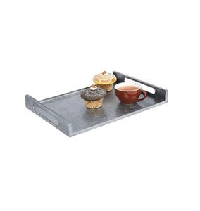 Simple Large Size Galvanized Tin Tray Deluxe Quality Tableware Decoration Food Serving Tray Premium Kitchenware Food Tray - Product Image 6