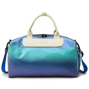 Women's Large Capacity Travel Tote <b>Bag</b> Waterproof Sports Gym <b>Bag</b> <b>Wet</b> Dry Separation Zipper for Outdoor Short Distance Crossbody - Product Image 2