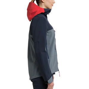 Chaqueta Softshell de mujer de calidad superior último diseño con relleno de algodón colores personalizados transpirable y tejido crudo procesado - Product Image 2