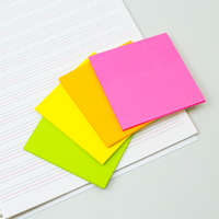 [HansolMTS] Notes autocollantes sur mesure OEM ODM 3 types de blocs-notes adhésifs de taille standard fluorescents brillants