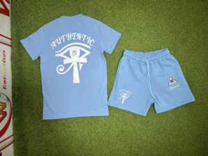 Conjunto de Camiseta y Pantalones Cortos para Mujer, 100% Algodón de Alta Calidad, Antiarrugas, Cuello en V, Personalizable con Logotipo Frontal, Estilo Urbano Informal - Product Image 4