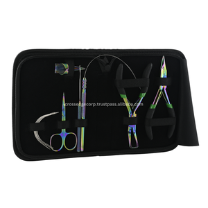 Vente en gros d'outils d'extension capillaire, extracteur de microbilles, pince à sertir, coupe-fil, mini ciseaux, aiguille de type C, doigt avec étui - Product Image 1