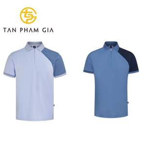 Polos de luxe pour hommes par Tan Pham Gia Durable Office Wear Pull Uniform Design Made in Vietnam - Product Image 1