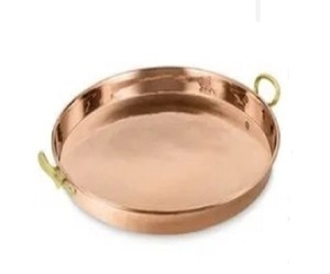 Luxueux plateau de service en cuivre élégant classique fait à la main et attrayant en gros meilleur plateau en cuivre fantaisie - Product Image 2