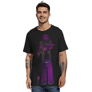 เสื้อยืดฟิตเนสออกแบบ T6X เฮาธาเข้ารูปถักด้วยน้ำหนัก180กรัมยาวสั้นเปล่าพิมพ์ลายโลโก้ - Product Image 1