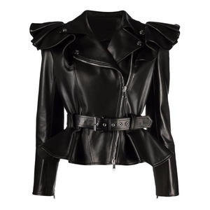 Veste en cuir d'hiver à la mode personnalisée pour femmes vestes pour hommes de grande taille pour dames - Product Image 6