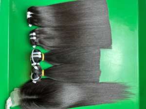 Venta al por mayor de cabello humano virgen vietnamita, 10A 12A Grado Hueso recto Vietnam Extensiones de cabello humano | Paquetes para pelucas - Product Image 3