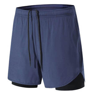 กางเกงขาสั้นฝึกซ้อมแบบ2 in 1สองชั้นสำหรับผู้ชายสร้างมาเพื่อความคล่องตัวและรองรับประสิทธิภาพ - Product Image 1