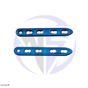 Placa de Bloqueo de Titanio Azul de 3.5mm, Implante Quirúrgico Ortopédico Veterinario para Perros, Reparación de Fracturas Óseas - Product Image 5