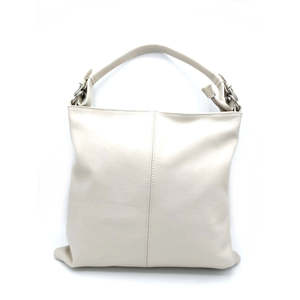 Sac à main souple en cuir véritable Dollar - Fabriqué en Italie - Art. 24027 - Product Image 1