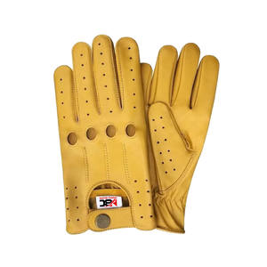 Gants en cuir habillés de style rétro de haute qualité pour hommes pour la conduite - Product Image 5