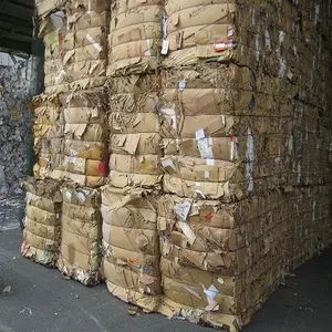 Chất lượng hàng đầu OCC chất thải giấy báo cũ sạch onp giấy phế liệu gỗ đóng gói bột giấy màu nguyên liệu tinh khiết Nâu máy USA Xuất xứ