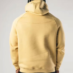 Pull à capuche pour hommes avec logo personnalisé en gros Sweat à capuche uni en coton biologique 100% pour hommes Vintage Washed Heavyweight Blank - Product Image 3