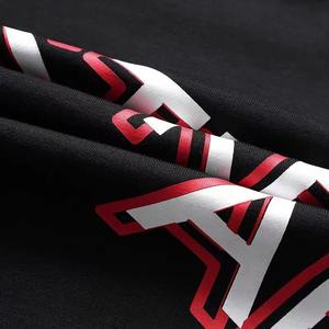 Short de fitness d'été respirant pour homme Séchage rapide Coton Logo personnalisé Imprimé Streetwear ample pour la plage Short tricoté - Product Image 4