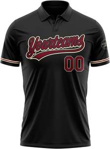 Uniforme deportivo OEM bordado para Polo de golf para hombre con ajuste personalizado directo del fabricante - Product Image 2