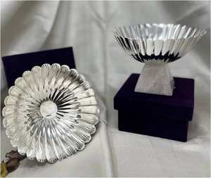 Latest Brass Serving <b>Bowl</b> With Resin Base for Home Hotel Restaurant Tabletop Dinnerware Silver Color Fruit & <b>Snacks</b> Serving <b>Bowl</b> - Product Image 6