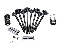 FACTORY MADE 1328088-8 1328089-6 Soupape de moteur d'admission et d'échappement pour Volvo 240 2.4 D 740 2.4 D 940 2.4 D Eng. D24 2383 pièces. Pièces en usine - Product Image 2