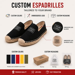 Nouveau Modèle Chaussures Décontractées Légères pour Hommes Mocassins en Toile à Enfiler Logo en Relief Espadrilles Plates - Product Image 3