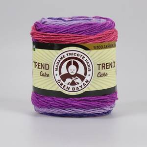 Ören 200g Trend Cake Yarn 100% Acrylique Couleur 3025-631 - Product Image 1