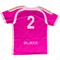 Maillots de football unisexes OEM 100% polyester respirants à manches courtes, personnalisables