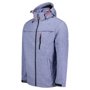 Exclusive Relaxed Fit Adjustable Hooded Softshell <b>Jacket</b> For Men Luxury Windproof Zipper Winterwear <b>Jacket</b> With Customize Logo - Product Image 3