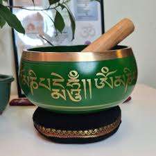 Tazón de Himalaya tibetano hecho a mano de Nepal de Metal de alta calidad, cuenco tibetano para cantar para Yoga y meditación - Product Image 5