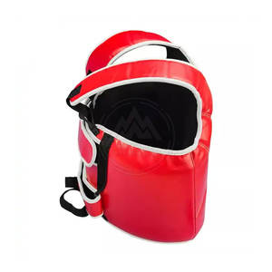 Protège-poitrine de boxe Offre Spéciale avec logo personnalisé fabriqué à la main au Pakistan en cuir factice de taille réglable pour le Taekwondo et le Muay Thai - Product Image 3