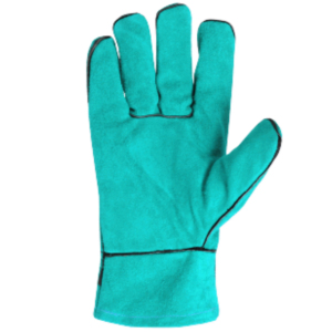 Gants de sécurité industriels pour hommes JNM SAFETY JNM-586 en cuir rouge certifiés CE, antistatiques, anti-vibrations, 11 oz, très résistants - Product Image 2