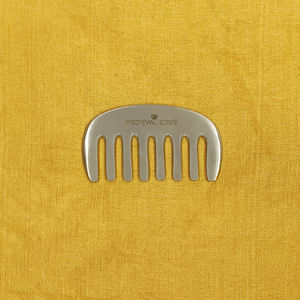 Meilleure qualité ayurvédique Kansa Matt Comb Le plus grand masseur de cuir chevelu du fabricant équilibre la santé du cuir chevelu et renforce les cheveux - Product Image 4