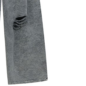 Pantalon de survêtement décontracté pour hommes, effet usé, respirant, écologique, haute qualité, léger, personnalisable, vente en gros OEM pour adultes - Product Image 4