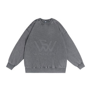 Bas quantité minimale de commande Premium Basics Acid Wash Sweat Nouveau design Meilleure vente Hommes Acid Wash Sweat - Product Image 1