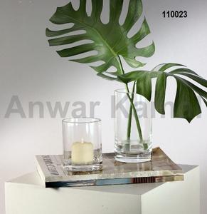Mini vase en verre avec ouverture de 3 pouces - Product Image 1