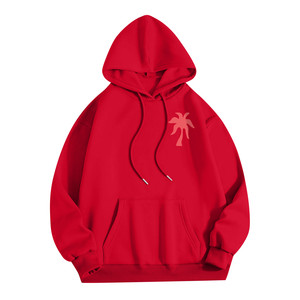 เสื้อฮู้ดดี้ปักลายแบบกำหนดเอง ผ้าฝ้าย 100% สำหรับผู้ชายและผู้หญิง พร้อมเชือกผูก ปรับได้ เหมาะสำหรับฤดูหนาว - Product Image 3