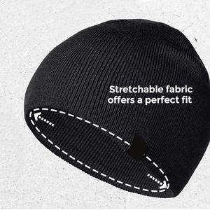 Bonnet de haute qualité pour vêtements décontractés à vendre Nouveau bonnet Jacquard de couleur unie pour l'hiver à la mode - Product Image 2