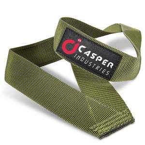 Correas de gimnasio de levantamiento de pesas de bucle único de tela personalizada nuevo estilo equipo deportivo de entrenamiento físico para ejercicio - Product Image 1