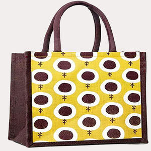 High Quality Customized Logo Jute Shopping Bag Cotton Canvas Bag Custom Item Style Pattern Letter Promotion IND For Export - Product Image 2