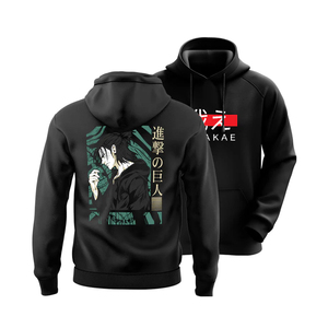 เสื้อมีฮู้ดพิมพ์ลายอนิเมะฤดูหนาวทันสมัย - Product Image 1