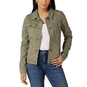 Chaquetas Vaqueras Casuales de Mezclilla para Mujer, Precio al por Mayor, Chaqueta Vaquera de Algodón Tejido, Estilo Moderno para Damas, Proveedor de BD - Product Image 3