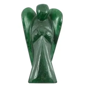 Aventurine verte ange chakra pierre de cristal pierre naturelle pour Reiki thérapie spirituelle anges chanceux fée pour Feng Shui Reiki - Product Image 1