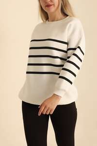 Sweat-shirt décontracté classique à manches longues en coton 100% pour femme avec logo personnalisé, coupe ample, couleur unie, col rond, coupe ample, lavage décontracté - Product Image 2