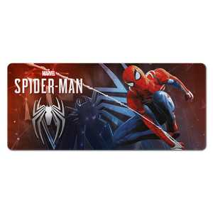 Tapis de souris de jeu Marvel Spiderman XL avec recharge sans fil, imperméable, carré, pour ordinateur, style chauffant, compatible clavier - Product Image 1