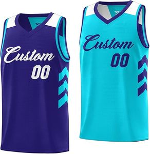 Nueva camiseta de baloncesto para todos los equipos, camiseta de baloncesto deportiva cosida con bordado de alta calidad para hombre, camiseta - Product Image 1