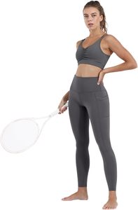 <b>High</b> Quality <b>Leggings</b> <b>with</b> Pockets for Women, <b>High</b> <b>Waisted</b> <b>Tummy</b> <b>Control</b> Workout Yoga Pants - Product Image 3