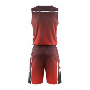 Uniforme de baloncesto personalizado para hombres y jóvenes, camisetas y pantalones cortos de equipo a precio barato, tela duradera y cómoda a la venta - Product Image 3